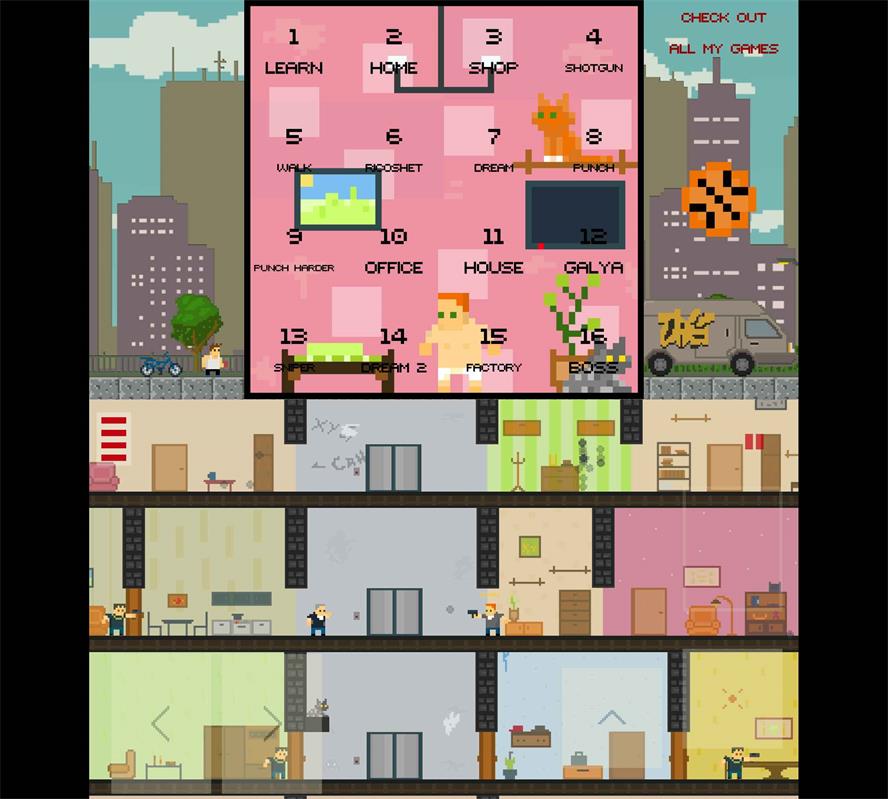 2D像素IO闯关游戏 激战共研网创-网赚项目-副业赚钱-互联网创业-资源整合-共研赋能共研网创社