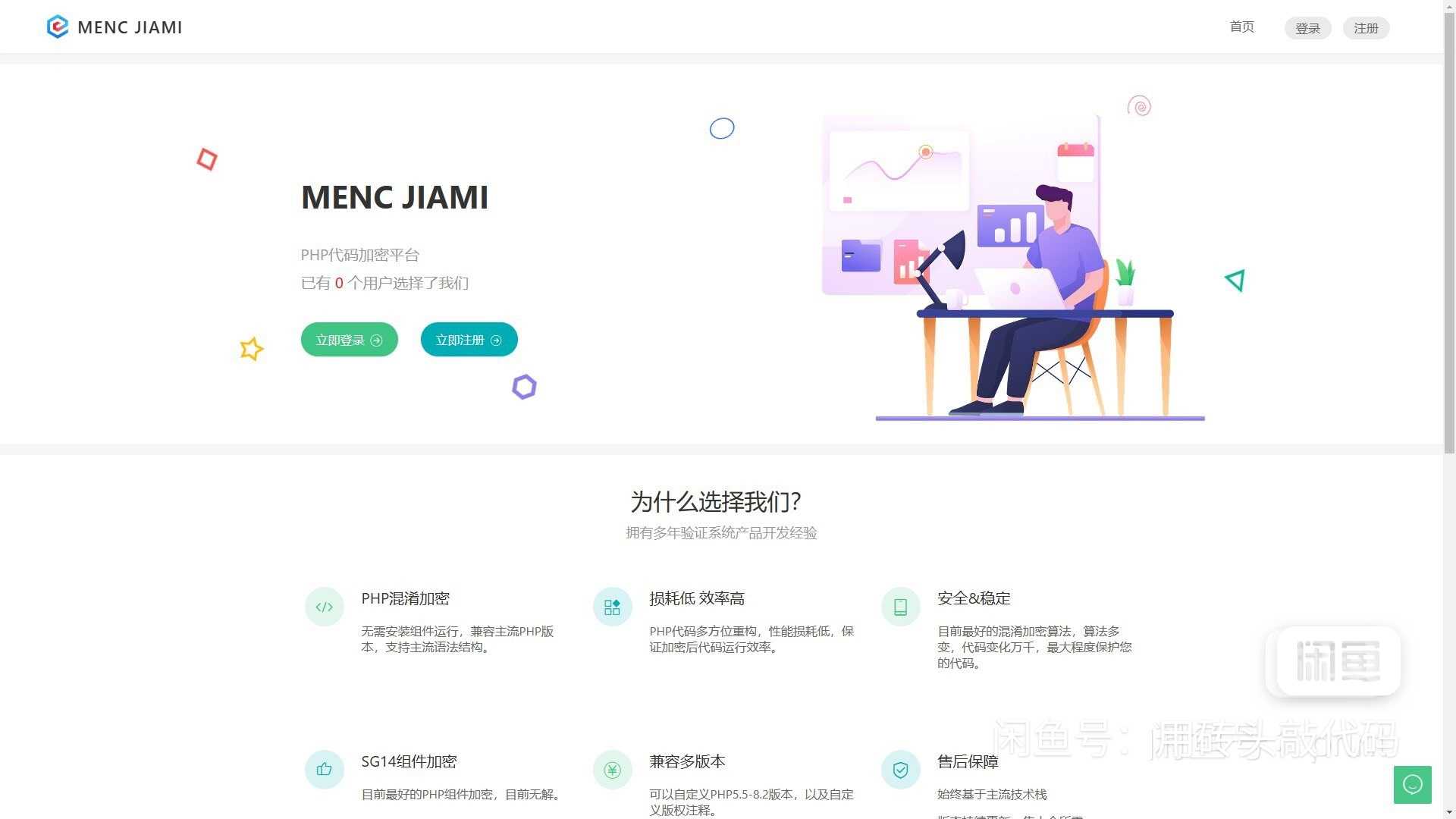 非常牛逼的PHP代码加密系统MENC – JIAMI系统 V1.0.2共研网创-网赚项目-副业赚钱-互联网创业-资源整合-共研赋能共研网创社