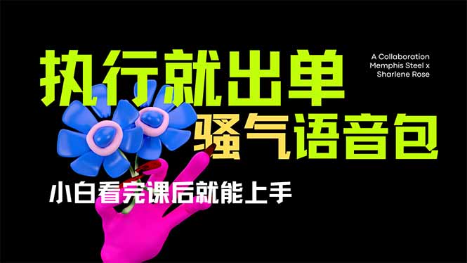 爆火全网的开车导航骚气语音包,只要执行就出单，小白看完课程就能实操…共研网创-网赚项目-副业赚钱-互联网创业-资源整合-共研赋能共研网创社