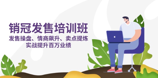 销冠 发售培训班：发售 操盘+情商 飙升+卖点 提炼，实战提升百万业绩共研网创-网赚项目-副业赚钱-互联网创业-资源整合-共研赋能共研网创社