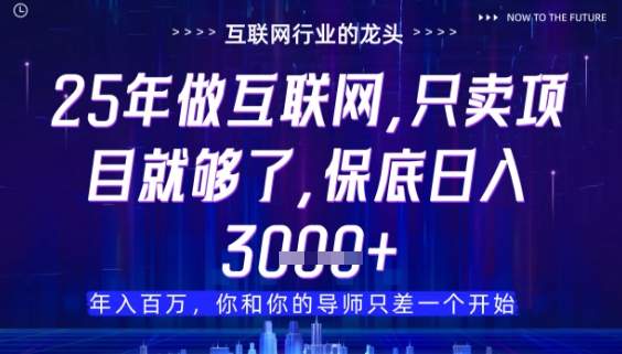 什么！25年你还在找项目做？风口早就变了，卖项目才是稳挣不赔【揭秘】共研网创-网赚项目-副业赚钱-互联网创业-资源整合-共研赋能共研网创社