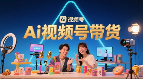 风口已至！AI视频号带货轻松月入过1W，99%的普通人却卡在内容制作门槛共研网创-网赚项目-副业赚钱-互联网创业-资源整合-共研赋能共研网创社