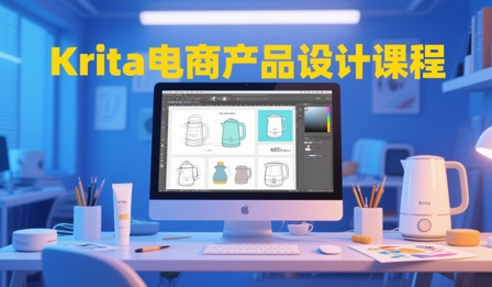 大梦老师·Krita电商产品设计课程共研网创-网赚项目-副业赚钱-互联网创业-资源整合-共研赋能共研网创社