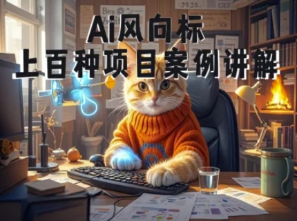 Ai风向标共研网创-网赚项目-副业赚钱-互联网创业-资源整合-共研赋能共研网创社
