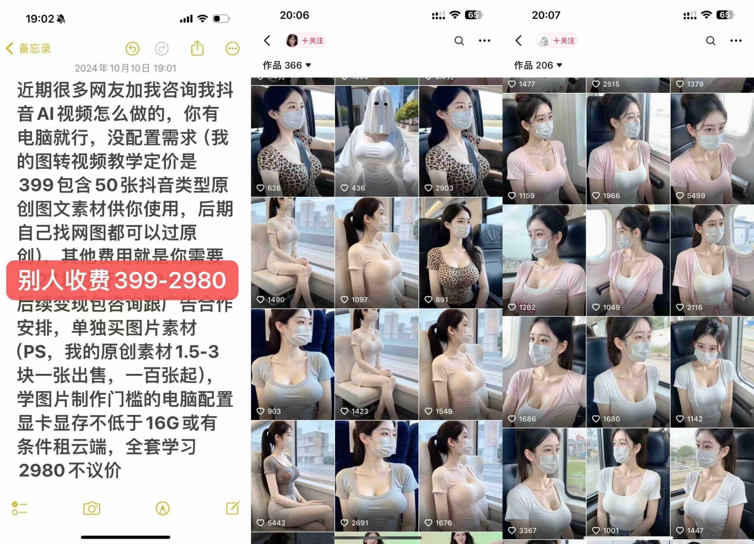 云天AI美女号5.0，爆火高点赞颜值涨粉赛道共研网创-网赚项目-副业赚钱-互联网创业-资源整合-共研赋能共研网创社