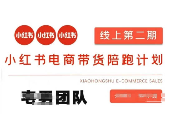 小红书电商带货课2期，月利润20个的小红书电商的有货源，无货源，虚拟产品，付费投流等整套玩法-寒山客