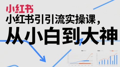 小红书引流实操课，从小白到大神-寒山客
