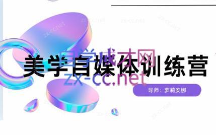 安娜·美学自媒体IP系统课共研网创-网赚项目-副业赚钱-互联网创业-资源整合-共研赋能共研网创社